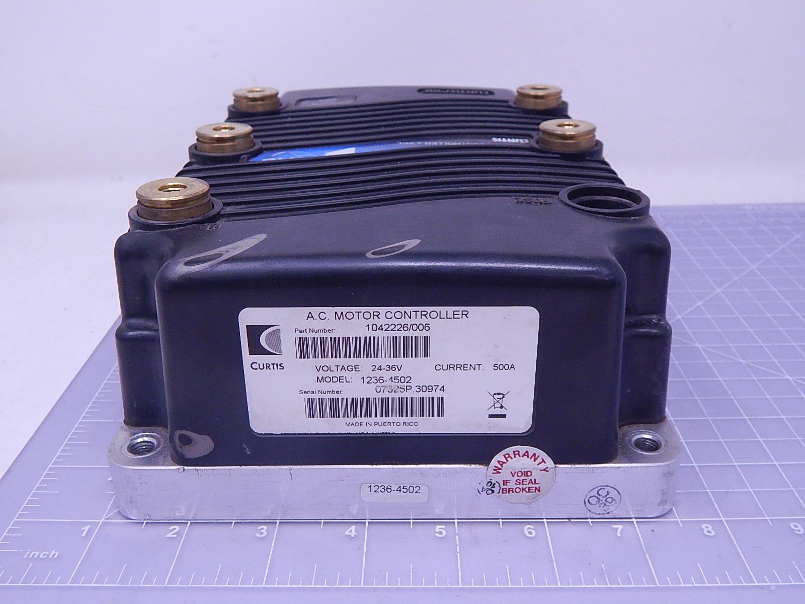 Curtis 12364502 AC Motor Controller T117415 eBay